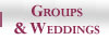 Groups & Weddings<empty>